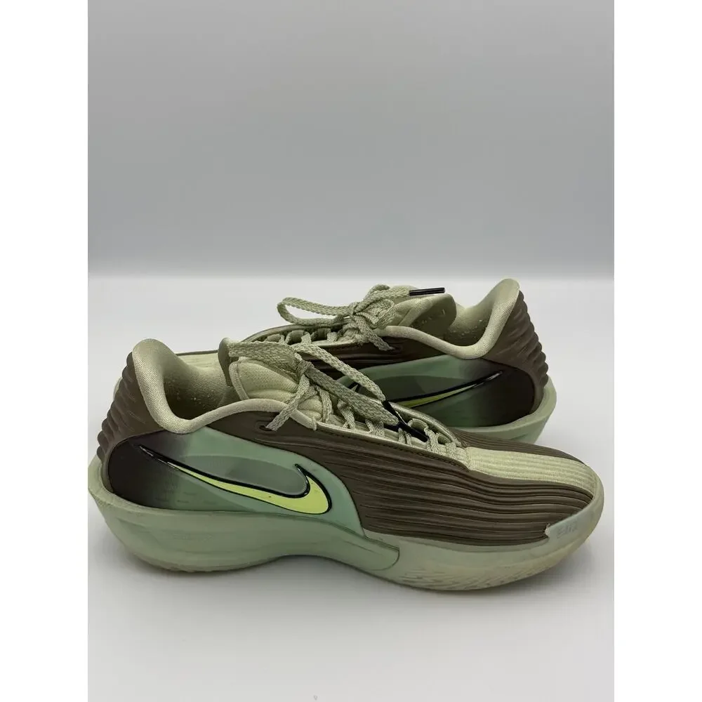 Nike GT Cut 3 ZoomX Basketball Shoes Olive Aura Barely Green US Size 6